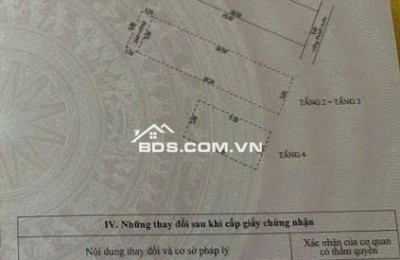 Chào bán căn nhà 4 tầng đường  Lý Thái Tông , p Thanh Khê Tây , tp  Đà Nẵng.
 Diện tích  đất : 100m2 ngang 5m